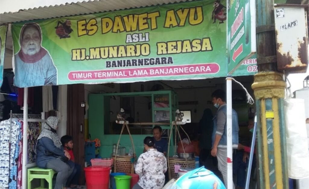 Dawet Ayu Hj Munardjo Legendnya Dawet Ayu Banjarnegara