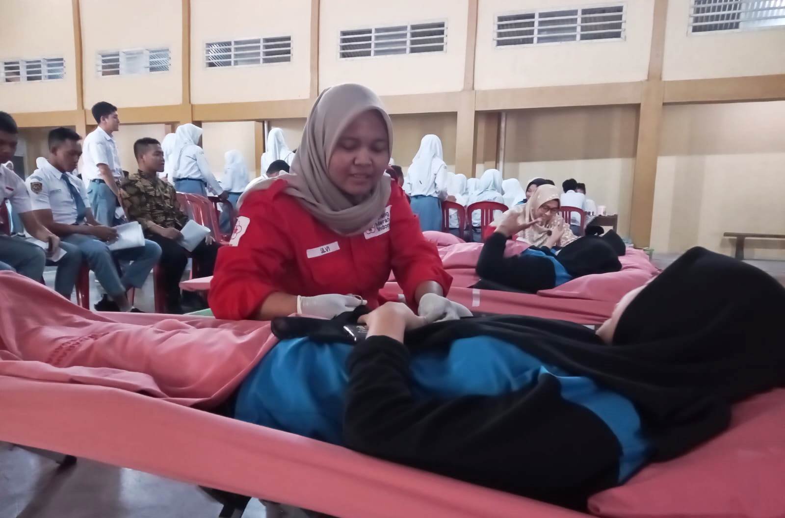 SMAN 1 Karangkobar Gelar Aksi Donor Darah