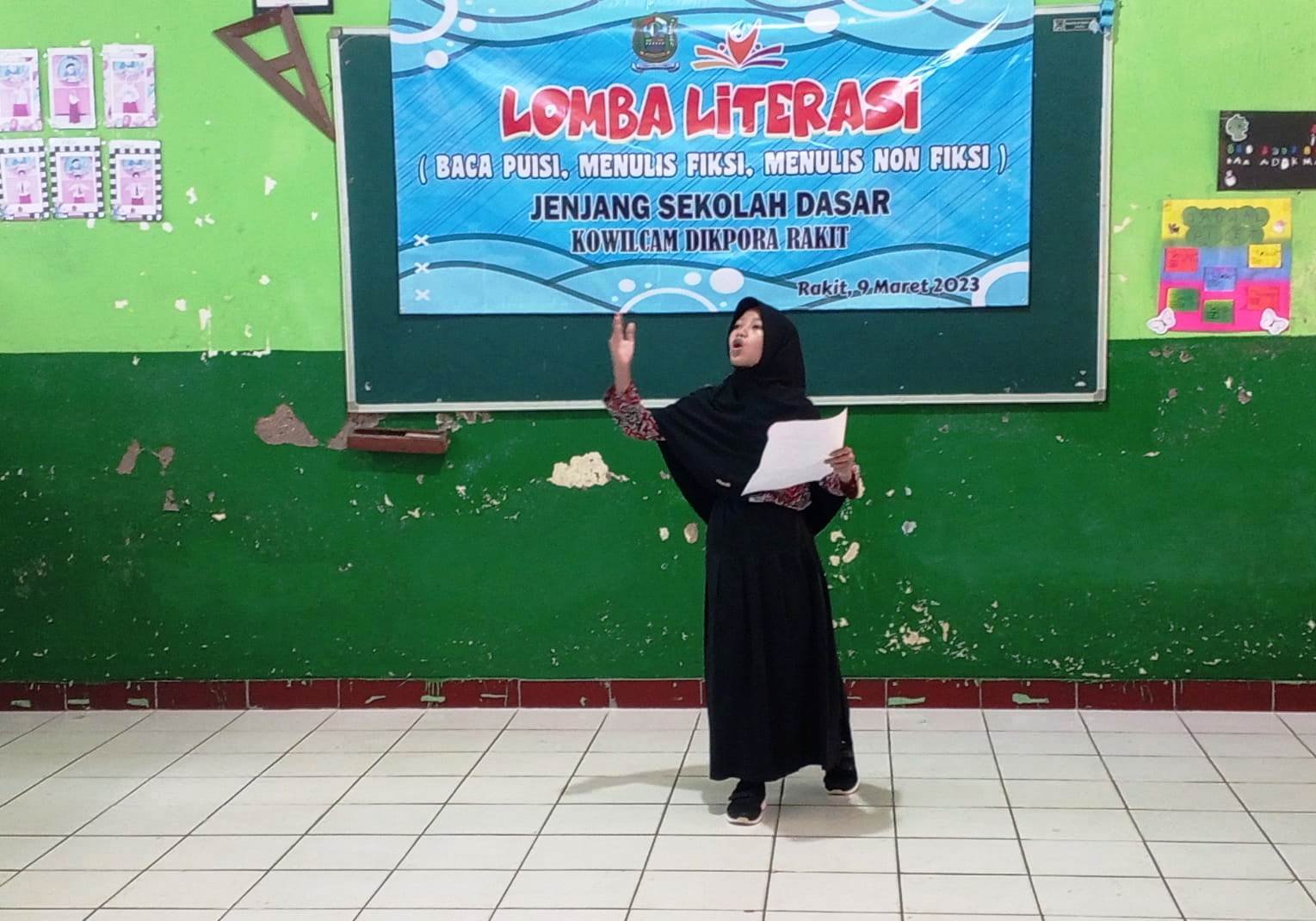Sebanyak 42 Sekolah di Wilayah Kecamatan Punggelan Ikuti Lomba Literasi