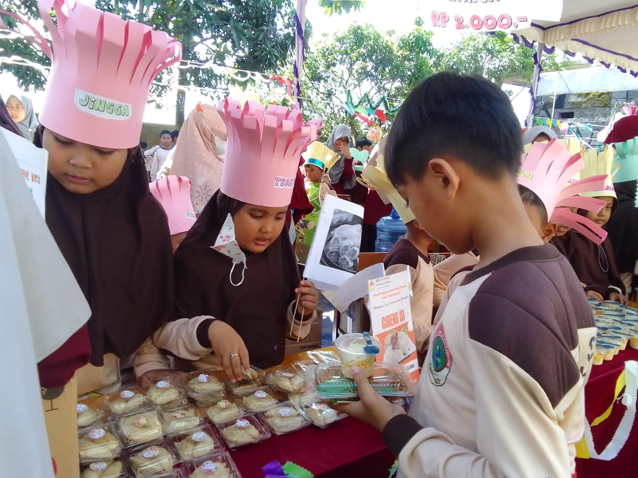 Ada Market Day di SDIT Mutiara Hati