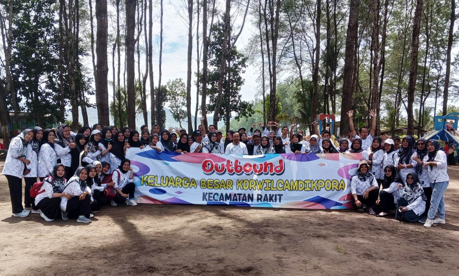 Korwilcamdikpora Kecamatan Rakit Banjarnegara Gelar Outbound
