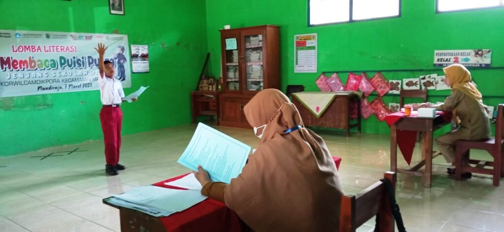 Korwilcam Dikpora Mandiraja Sukses Gelar Lomba Literasi