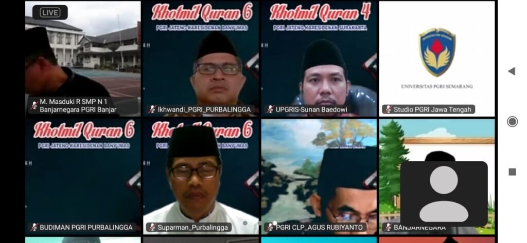 PGRI Se Karsidenan Banyumas Gelar Khataman Quran