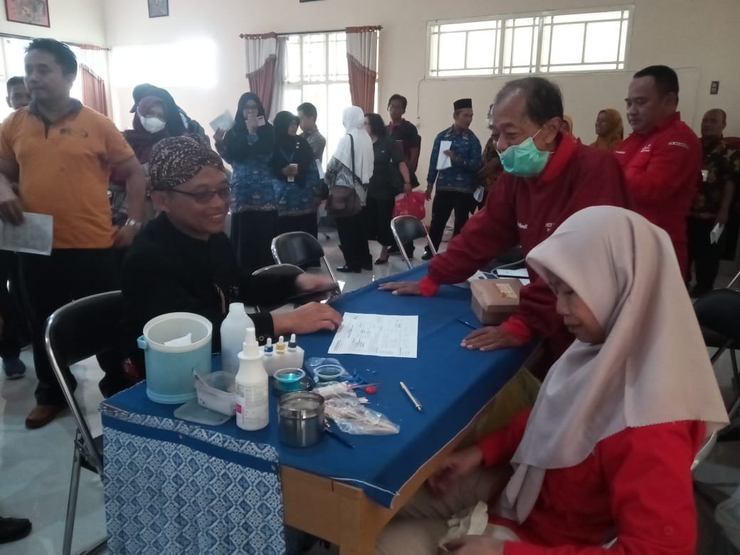 Donor Darah Hardiknas di Banjarnegara Kumpulkan 134 Kantong Darah