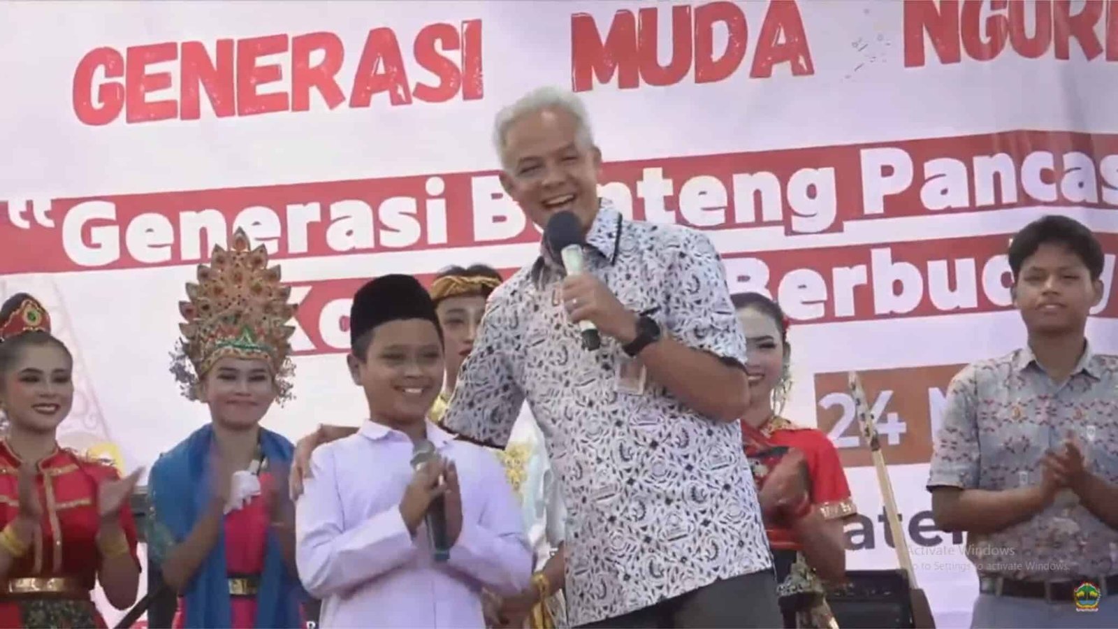Biyan Anak SD Bisa Jawab Arti Toleransi Pertanyaan Dari Ganjar Pranowo