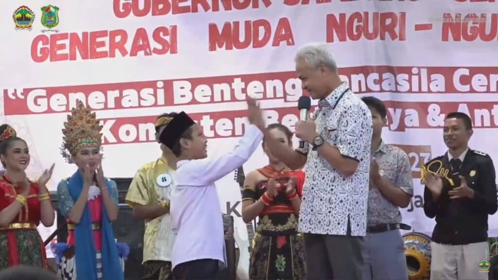 bian-3-1024x576 Biyan Anak SD Bisa Jawab Arti Toleransi Pertanyaan Dari Ganjar Pranowo. Siapakah Biyan?
