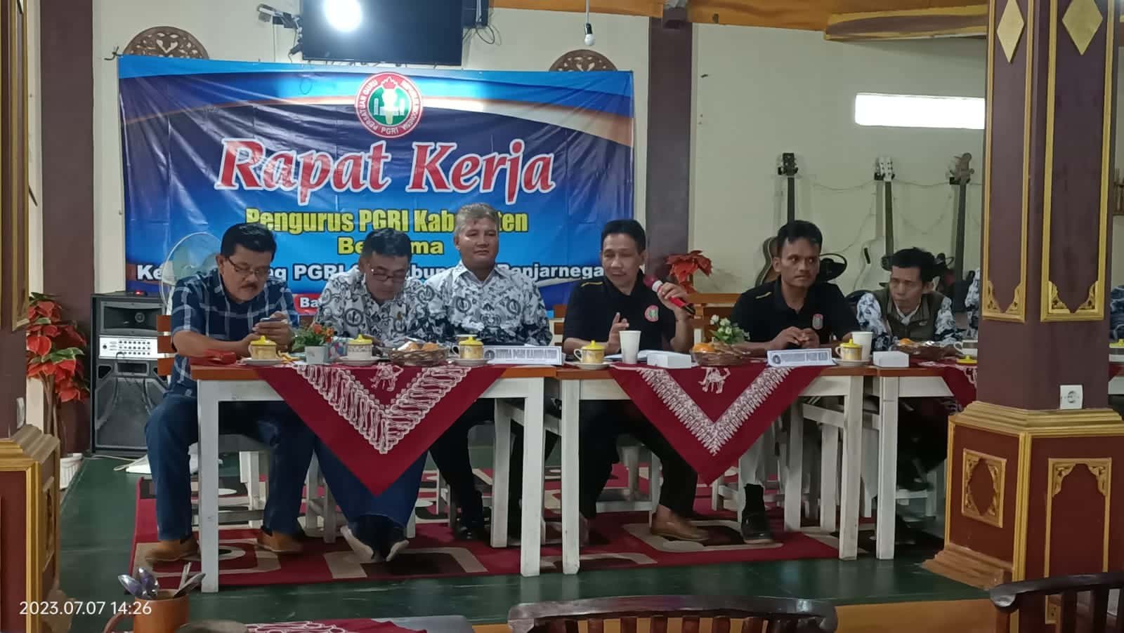 Jelang Konker PGRI Banjarnegara Gelar Raker