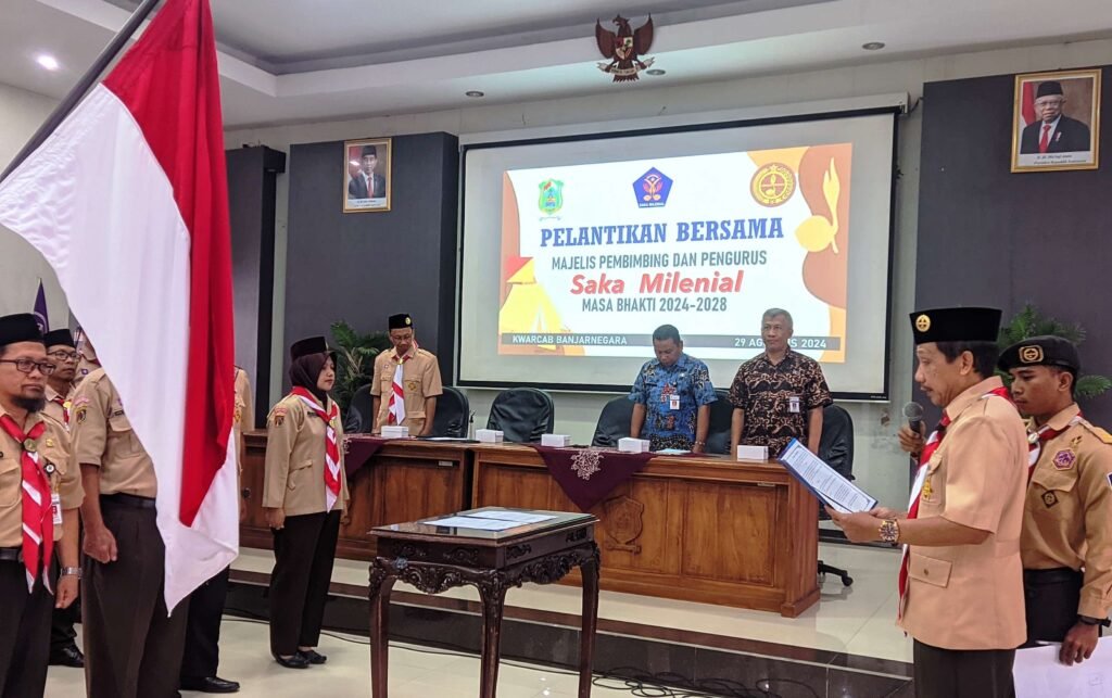 Pelantikan Pramuka Saka Milenial Banjarnegara: Generasi Literate untuk Masa Depan Digital