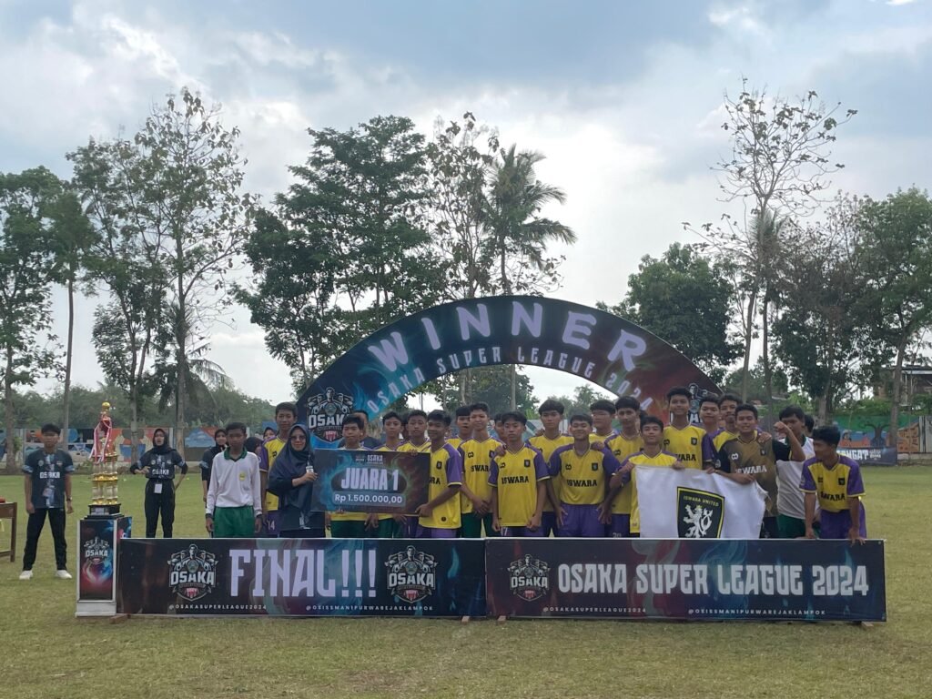 SMAN 1 Purwareja Klampok Gelar OSAKA Super League 2024, Iswara United Berjaya