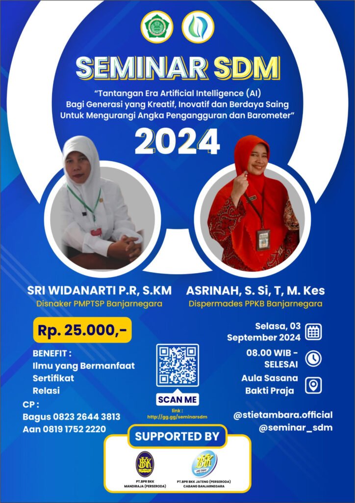 95406b75-2cd8-43c7-be8c-c2fde7556350-724x1024 STIE Tamansiswa Banjarnegara Siapkan Gen Z Hadapi Tantangan Era Digital Lewat Seminar SDM