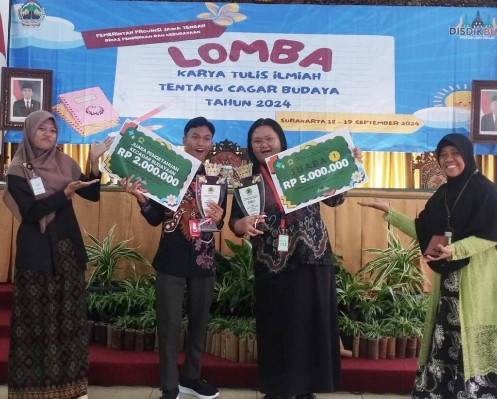  Siswa Banjarnegara Merajai Lomba KTI Cagar Budaya Jateng 2024