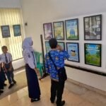 Pameran Poster Digital di SMP Negeri 1 Bawang. Teknologi dan Kreativitas Bersatu