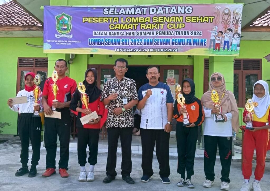 Keren. SD Negeri 2 Luwung Sabet Juara Pertama Lomba SKJ dalam Semarak Sumpah Pemuda