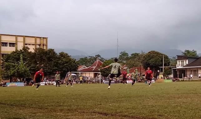 BANJARNEGARA. Kaliwiro United Raih Kemenangan Tipis, Melaju ke Babak Delapan Besar Sokanandi U40 Championship