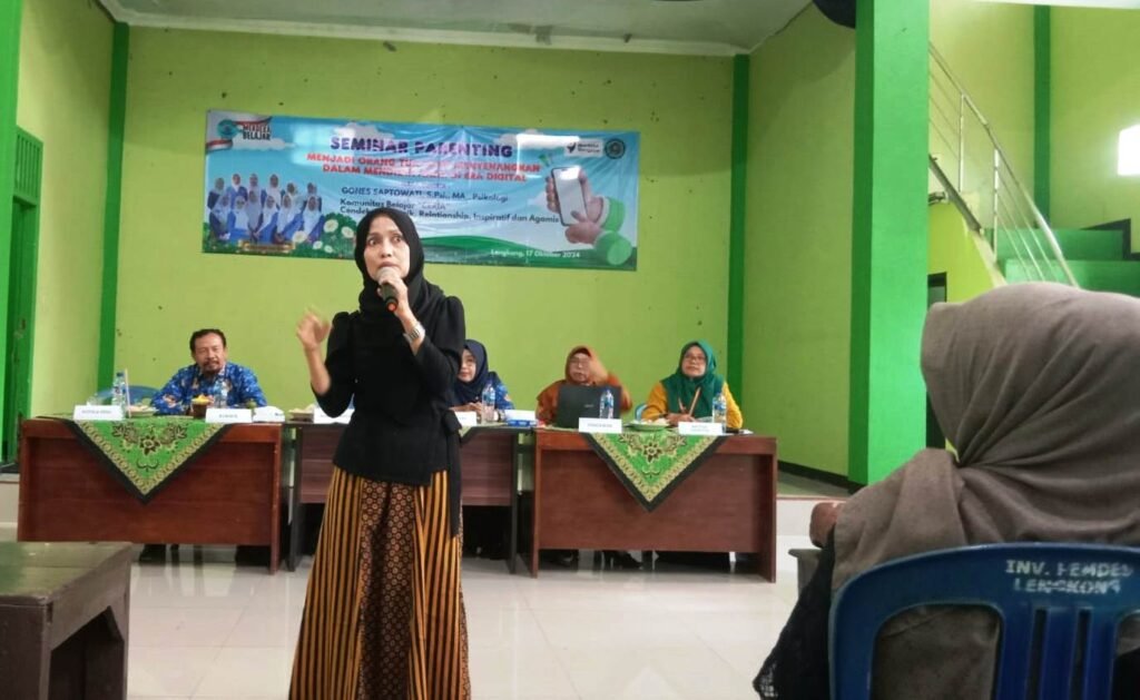 Banjarnegara. Hadirkan Psikolog, Komunitas Belajar CERIA Gelar Seminar Parenting di Kecamatan Rakit