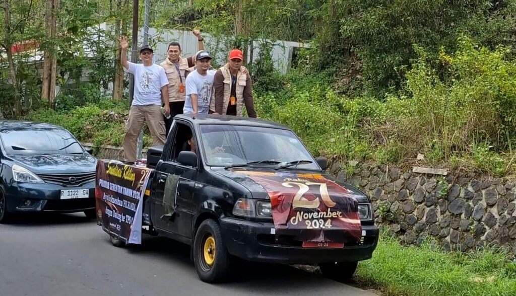 Jelang Pilkada Serentak, KPU Banjarnegara Gencarkan Sosialisasi Keliling Desa