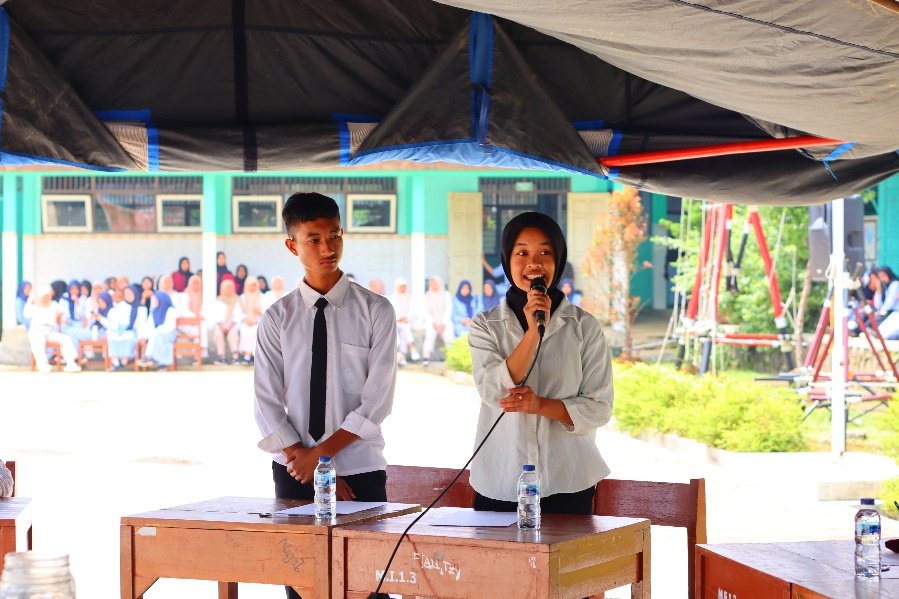 Kreatif dan Demokratis! Pemilihan Ketua OSIS di SMK Wanayasa Dilengkapi Sesi Debat