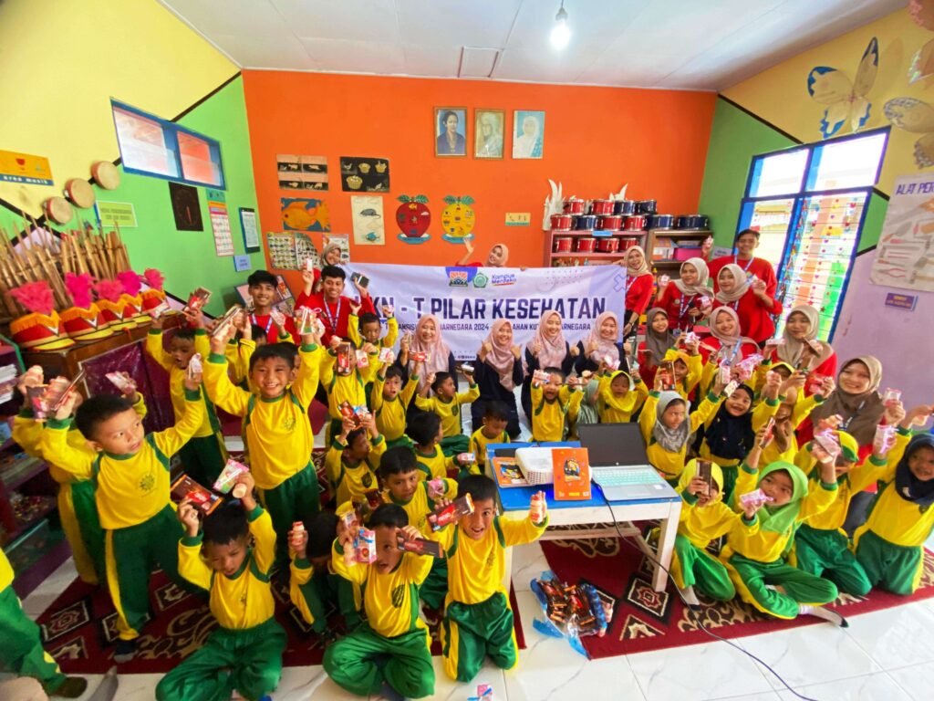 Mahasiswa KKN STIE Tamansiswa Banjarnegara Ajak Anak-Anak PAUD Kenali Hidup Sehat untuk Cegah Stunting