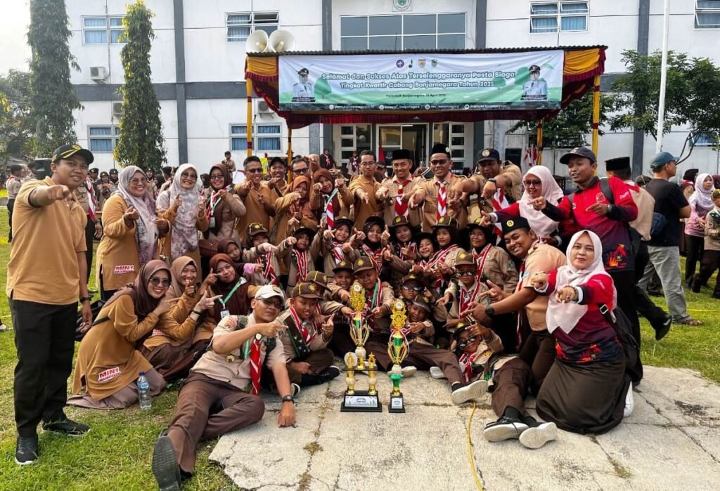Bangga! Barung Putra MIN 1 Banjarnegara Sukses Jadi Runner Up Pesta Siaga